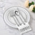 Goodluck 175 Pieces Silver Dinnerware Set for 25 Guests, Plastic Plates Disposable for Party, Include: 25 Silver Dinner Plates, 25 Dessert Plates, 25 Paper Napkins, 25 Cups, 25 Silverware Set