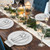 Goodluck 175 Pieces Silver Dinnerware Set for 25 Guests, Plastic Plates Disposable for Party, Include: 25 Silver Dinner Plates, 25 Dessert Plates, 25 Paper Napkins, 25 Cups, 25 Silverware Set
