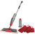 Rubbermaid Reveal Spray Mop Floor Cleaning Kit, 3 Reusable Microfiber Wet Pads, 1 Refillable Bottle, Cordless, Multi-Surface Mopping for All Home/Bathroom/Office Floors