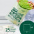 Cleanomic Compostable Zip Sandwich Bags - Leak Resistant, Gallon, Quart, Sandwich, Snack - 125 Count