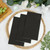 BUCLA 400-Count 3-Ply Black Paper Napkins - Black Napkins Disposable Premium Quality, Soft, Absorbent for Kitchen, Party Halloween & Graduation