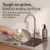 Vove Plastic-Free Dish Brush Bundle, Bamboo Dish Brush and Scrub Brush with 3 Replacement Heads, FSC-Certified Bamboo with Natural Fiber Bristles, Complete Zero-Waste Kitchen Cleaning Set