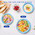 MUCHII 12 Oz Paper Bowls 200 Counts Disposable Bowls, Printed Soak Proof Small Bowls for Breakfast, Lunch, and Dinner Meals
