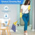 6 Pack Heavy Mop Replace Head，mop Head Replacement,Commercial mop Heads,Reusable Mop Head Refills-Replacement Mop Heads SuitableWet Industrial Blue Cotton Looped End String Head Refill (Blue)