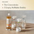 Branch Basics Cleaning Essentials Kit: All Purpose, Glass and Bathroom Cleaner - Concentrate (33.8 Oz) (24 Refills) + Refillable Glass Spray Bottles (16 Oz) Plant Based, Human-Safe, & Fragrance Free