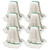 20oz Heavy Mop Replace Head, 6 Pack Commerical Replacement Mop，mop Head Replacement，Reusable Mop Head Refills-Replacement Mop Heads Suitable for Heavy Commercial Industrial Residential Areas