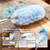 6ft Extendable Duster Handle with 40 Refills, Compatible with Swiffer Duster, Disposable Microfiber Dusting Pads for Home Cleaning, Ceiling, Fan, Window, Hard-to-Reach Areas