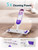 AIR U+ 48 Pack Disposable Power Mop Pads Refills for Swiffer Power Mop, Unscented 14-Layer Thickened Multi-Surface Replacement Mopping Refills Pads for Floor Surface Cleaning
