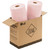 Fantasticlean Microfiber Cleaning Cloth Roll -150 Pack, Tear Away Microfiber Towels, 12" x 12", Reusable, Washable, Ultra Absorbent Dishcloth for All-Around Cleaning Supplies (2 Rolls of Pink)