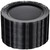 DaYammi 60PCS Black and Silver Plastic Plates, Heavy Duty Black and Silver Disposable Plates Premium 10inch Dinner Plate Hard Plastic Plate Disposable for Party and Wedding