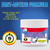 BELL BIRD Crystal Lye Drain Opener, Lye Sodium Hydroxide, Unclogs Bathroom Kitchen Sinks, Shower Pipes & Toilets, Sink Drain Cleaner, Clog Remover for Clogged Drains Bathtub Pipes (2PCS)