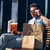 Turbo Bee 50 Sets 32 OZ Clear Plastic Cups with Lids and Straws, Disposable To Go Iced coffee cups with lids for Cold Drinks, Smoothie, and Slushie