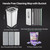 JOYMOOP Flat Mop System, Mop and Bucket Set, White, Commercial & Household Floor Cleaning Mop with Freesia Scent Cleaning Pods, Includes 3 Reusable Microfiber Pads and 15 Detergent Pods