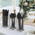 Dealusy 360 Count Extra Heavy Duty Black Plastic Knives Disposable, BPA-Free, Heat Resistant, Solid and Durable Disposable Knives Bulk, Premium Plastic Knives heavy duty for Party Supply