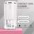 UpaClaire Ultrasonic Contact Lens Cleaner 2.0 (2nd Generation), Intelligent Cleaning Machine for Soft Contact Lenses, White