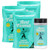 Aunt Fannie's Carpet Bundle, Includes One 16 oz Carpet Refresher Shaker and Three Refills, Bright Lemon Scent, Pack of 4