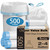 Small Trash Bags 2-4 Gallon, 500 Count Super Value Bulk Drawstring Garbage Bags, Mini Plastic Trash Bags for Bathroom, Office, Bedroom, Wastebasket Trash Can Liners