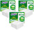 Swiffer Sweep + Mop,Dry Pads Refill,Floor Cleaner for Dirt,Dust,Hair,Cleaning Cloths for Mopping Home,Bathroom,Kitchen,Dust Mop,Floor Duster,Unscented,52ct,(Pack of 3)