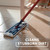 O-Cedar H2prO Flat Mop System with 1 Mop Head Refill | Quick Cleaning Tool | Clean with Clean Water | Machine Washable Reusable Microfiber Mop Pad | Safe on Wood Floors, Vinyl, Tile, Baseboards, Walls