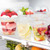 Lamosi 300 Pack 9 oz Clear Plastic Cups with Lids, Disposable Cups with No Hole Flat Lids, Ideal for Ice Cream, Cold Drinks, Fruit, Dessert, Yogurt Parfait