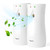 Automatic Air Freshener Spray Dispenser (2-Pack), Custom Timing (Day/Night/24H, 7.5/15 min), Wall Mounted or Free Standing, for Home and Commercial, Compatible with Glade Refill Can, White, Milas-D