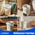 5 Gallon Trash Bags, 360 Count -1.2 Mil Drawstring Small Garbage Bags, White Plastic Trash Can Liners for Bathroom Accessories, 18 Liter, Bedroom, Dorm Room Essentials, Office