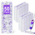 50 Count Disposable Power Mop Pads for Swiffer PowerMop, Unscented Power Mop Refills for Multi-Surface Floor Cleaning, Repalcement Mopping Pad Refill
