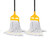 KeFanta 2 Pack Commercial Mop Heavy Duty Industrial Mops,60 inch Long Handle with Looped-End String Cotton Wet Mop Head Replacement for House,Kitchen,Laminate,Tile,Vinyl,Hardwood Floor Cleaning