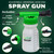 Nature's Freedom 45% Concentrated Vinegar with Hose End Sprayer, NSF Certified, 1 Gallon - Dilutes to 9 Gallons - 9x Strength Multi-Purpose Solution