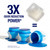 HEX Performance Laundry Detergent Packs, Unscented, 75 Count – Activewear Detergent Pods for Odor & Sweat Removal, Fragrance-Free Sport Wash, HE Compatible