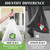 21 Gallon 120 Counts Strong Drawstring Trash Bags Garbage Bags by Teivio, Bathroom Trash Can Bin Liners, Plastic Bags for home office kitchen, White