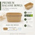 Kaderron 50 Pack 29 OZ Large Paper Bowls with Lids, Heavy Duty Disposable Compostable Container for Party, Disposable Bowls Bulk Soak-Proof and Microwave Safe for Hot/Cold Use