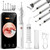 Upgraded Tonsil Stone Remover with Camera, Visual Tonsil Stone Removal Kit with 6 LED Light, Tonsil Stone Removal Tool Camera with 1080P, 5 Head Attachments, for iOS & Android (White)