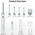 Upgraded Tonsil Stone Remover with Camera, Visual Tonsil Stone Removal Kit with 6 LED Light, Tonsil Stone Removal Tool Camera with 1080P, 5 Head Attachments, for iOS & Android (White)