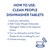The Clean People Dishwasher Tablets - Cuts Grease & Rinses Sparkling Clean - Residue-Free - Phosphate Free Dishwashing Tablets (120 Count, Fragrance Free)