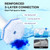 80 Toilet Bowl Refills Fits for Clorox Toilet Brush, Upgrade 3-Layer Disposable Bowl Cleaner Refills for Bathroom Cleaning, 2X Cleaning Power, No Falling Apart