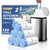 T.FORING 21 Gallon Tall Kitchen Trash Bags Drawstring, 1.7 Mil, 120 Count