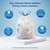 T.FORING 21 Gallon Tall Kitchen Trash Bags Drawstring, 1.7 Mil, 120 Count