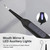 Plaque Remover for Teeth, Dental Care Device 3 Adjustable Modes Teeth Cleaning Kit with 2 Replaceable Clean Heads for Tartar & Calculus Remover