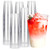 RACETOP 14 oz 200 Pack Disposable Plastic Cups, Disposable Clear Plastic Cups for Parties, Weddings, Gatherings, and Festival Events