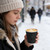 Lamosi Disposable Coffee Cups 10 OZ 100 Pack, Paper Coffee Cups 10 OZ for Hot Drinks or Cold Beverages, Insulated Corrugated Ripple Wall Cup No Lids for Office, Cafe, Home or Travel (Black)