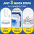 HHXI 150Ct Aromative Toilet Brush Refills, Toilet Bowl Cleaner Refills, Double-Layer Cleaning Pads Added, Disposable Refill Heads for Toilet Bowl Cleaner Wands, Bulk （Patented）