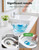 Kucbraly 50 Count Toilet Wand Refills, Disposable Toilet Brush Refills Compatible with Clorox Wand for Bathroom Cleaning