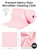 SOOWASH Microfiber Cleaning Cloths Roll, 225 Pack Tear Away Microfiber Towels Roll, 12" x 12" Lint Free Rags, Reusable Cleaning Cloths, Washable, Scratch Free,Ultra Absorbent Dish Rags(Pink)