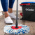 O-Cedar Genuine RinseClean Deep Clean Spin Mop Head Replacement | Machine Washable | Reusable | Microfiber Refill | 40% More Cleaning Power (Pack of 2)