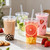 Lamosi 100 Pack 20 oz Clear Plastic Cups with Lids and Straws, Disposable Plastic Coffee Cups with Lids for Iced Coffee, Cold Beverages, Smoothies and To-Go Drinks