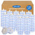 120 Count Toilet Brush - Disposable 3-Layer Thickened Toilet Brush, Toilet Bowl Cleaners, Replacement Heads for Bathroom Cleaning, 5X Cleaning Power | No Falling Apart