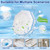 120 Count Toilet Brush - Disposable 3-Layer Thickened Toilet Brush, Toilet Bowl Cleaners, Replacement Heads for Bathroom Cleaning, 5X Cleaning Power | No Falling Apart