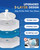 80 Count Toilet Wand Refills for Clorox, 5X Cleaning Power Toilet Bowl Wand Refills & High-Density Disposable Toilet Brush Scrubber - No Falling Apart, Instant Foam for Bathroom Cleaning