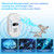 2026 Upgrade Ultrasonic Pest Repeller, 8 Pack Plug-in Electronic Mouse Deterrent with Smart Frequency, Safe & Quiet Indoor Rodent Repellent for Mice, Rats, Roaches, Ants, Spiders, Mosquitoes & Bugs